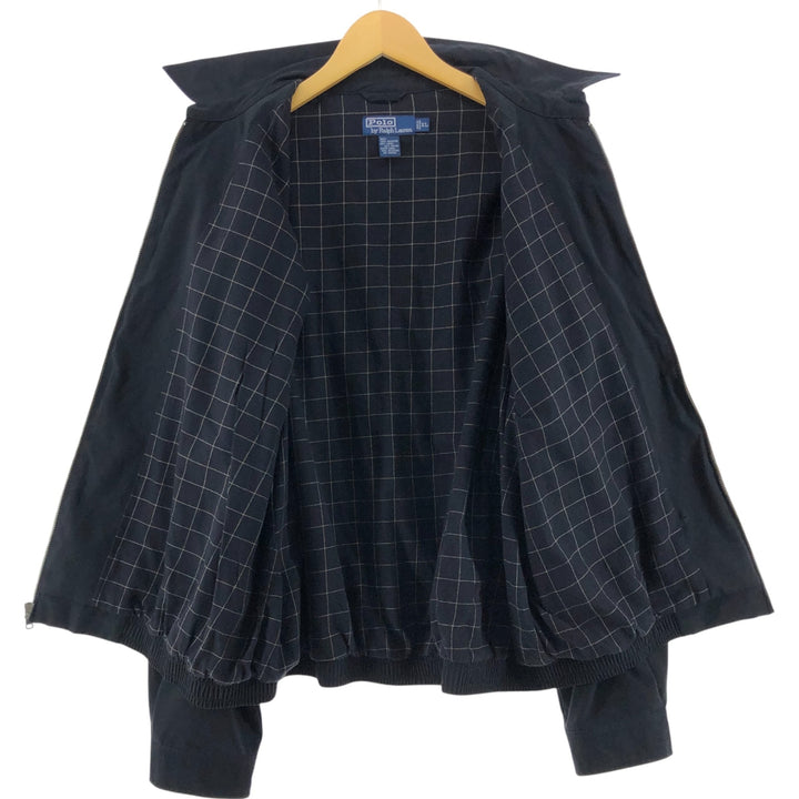 Ralph Lauren POLO by Ralph Lauren Swing Top Sports Jacket Men's XL polyester black type Vintage Second Hand