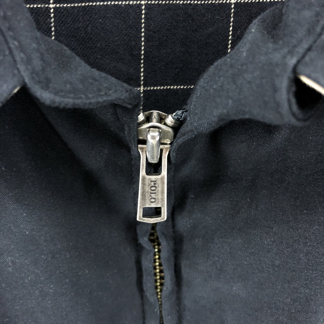 Ralph Lauren POLO by Ralph Lauren Swing Top Sports Jacket Men's XL polyester black type Vintage Second Hand