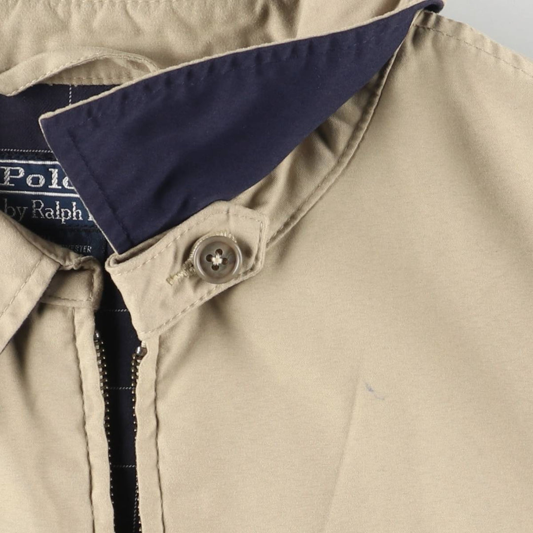 Ralph Lauren POLO by Ralph Lauren Swing Top Sports Jacket Men's XXL cotton Beige type Vintage Second Hand