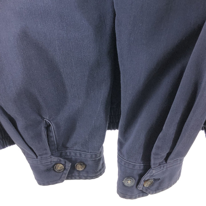 Ralph Lauren POLO by Ralph Lauren Swing Top Sports Jacket Men's L size cotton navy blue type Vintage Second Hand