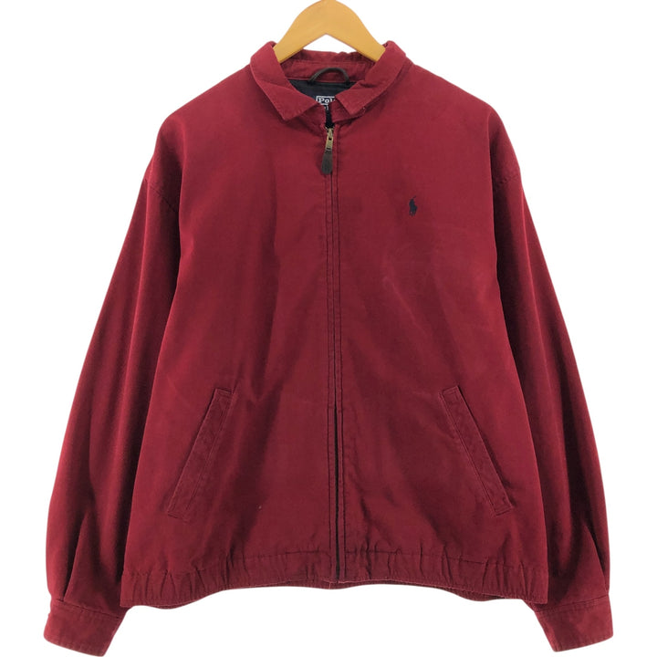 Ralph Lauren POLO by Ralph Lauren Swing Top Sports Jacket Men's M cotton red type Vintage Second Hand