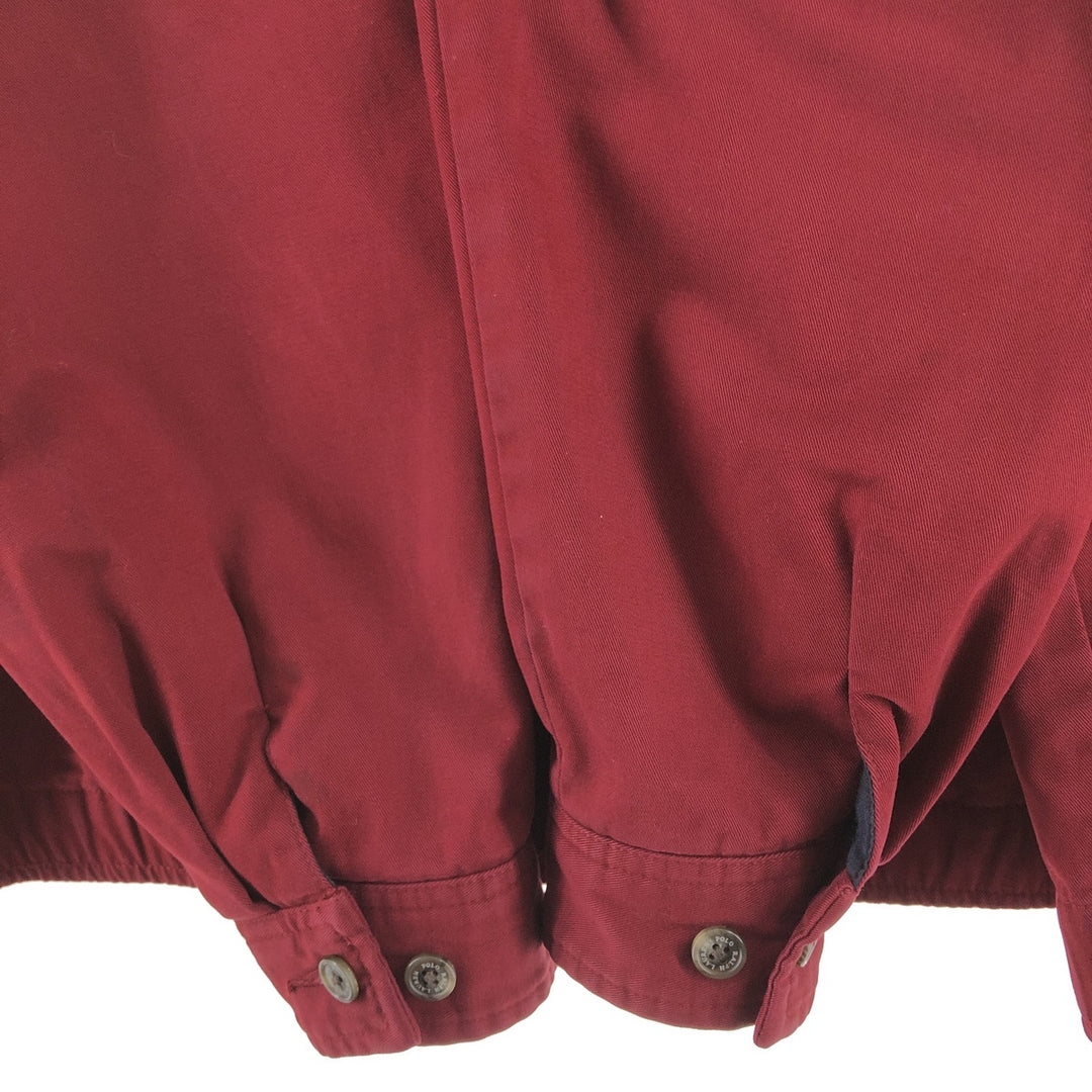 Ralph Lauren POLO by Ralph Lauren Swing Top Sports Jacket Men's M cotton red type Vintage Second Hand
