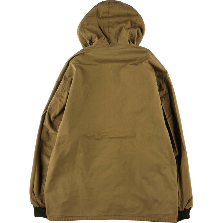 Sporthaus Schuster hooded reversible zip-up jacket, men's XL, vintage unclear Khaki type Vintage Second Hand