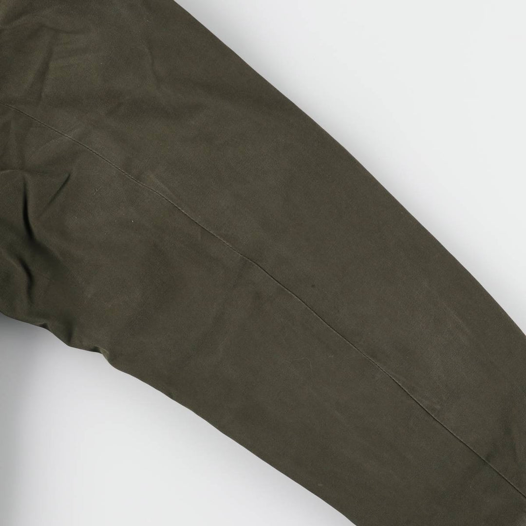 Sporthaus Schuster hooded reversible zip-up jacket, men's XL, vintage unclear Khaki type Vintage Second Hand