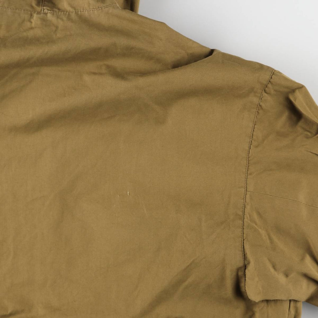 Sporthaus Schuster hooded reversible zip-up jacket, men's XL, vintage unclear Khaki type Vintage Second Hand