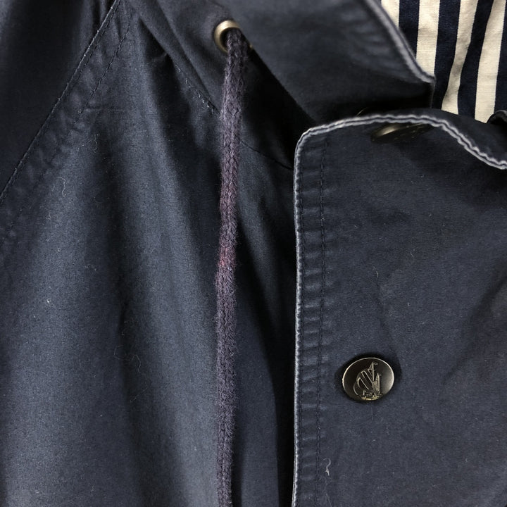 90'S NAUTICA Cotton Jacket, Men's XL Size, Vintage cotton navy blue type Vintage Second Hand