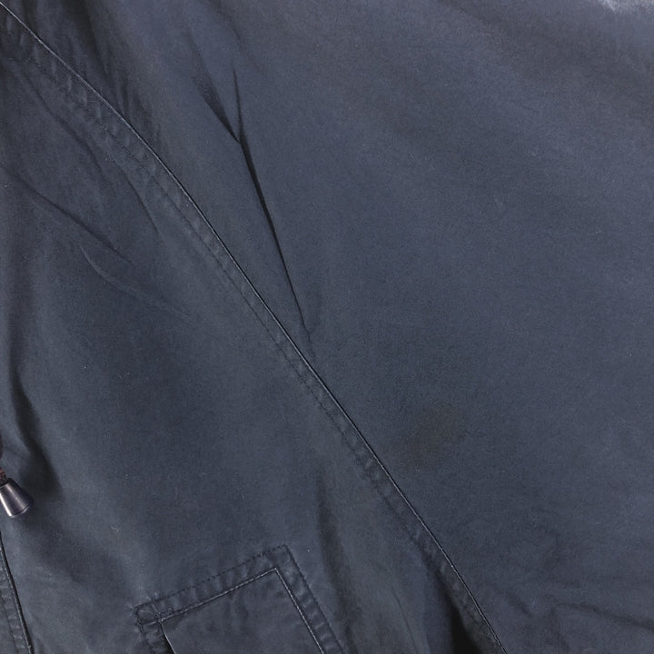 90'S NAUTICA Cotton Jacket, Men's XL Size, Vintage cotton navy blue type Vintage Second Hand
