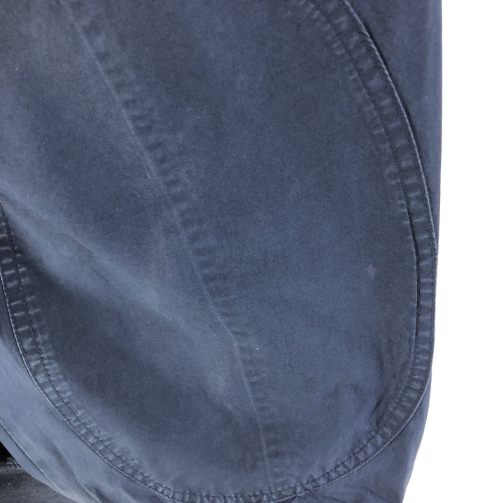 90'S NAUTICA Cotton Jacket, Men's XL Size, Vintage cotton navy blue type Vintage Second Hand