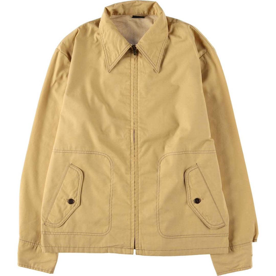 70'S McGREGOR Drizzler Jacket, Cotton Jacket, Men's M Size, Vintage unknown yellow type Vintage Second Hand