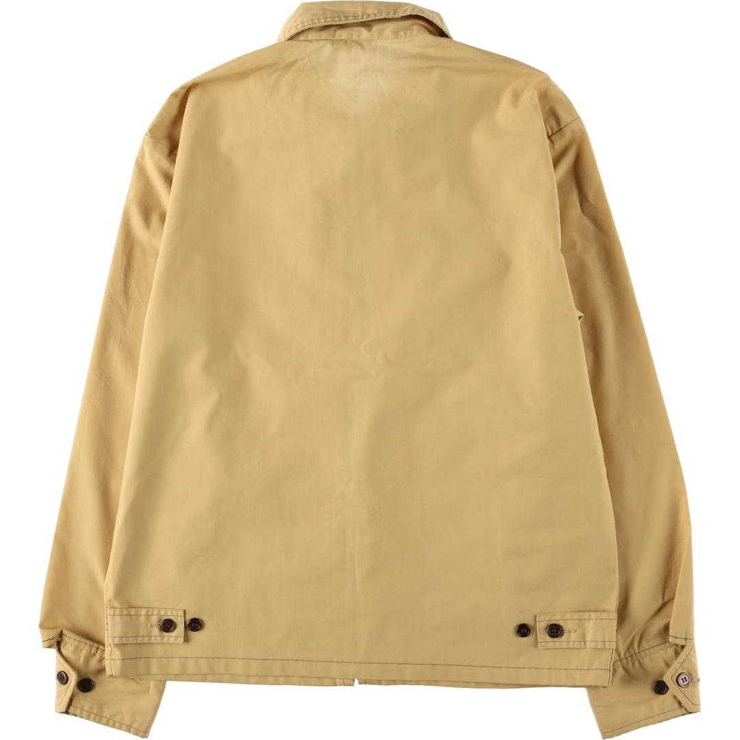 70'S McGREGOR Drizzler Jacket, Cotton Jacket, Men's M Size, Vintage unknown yellow type Vintage Second Hand