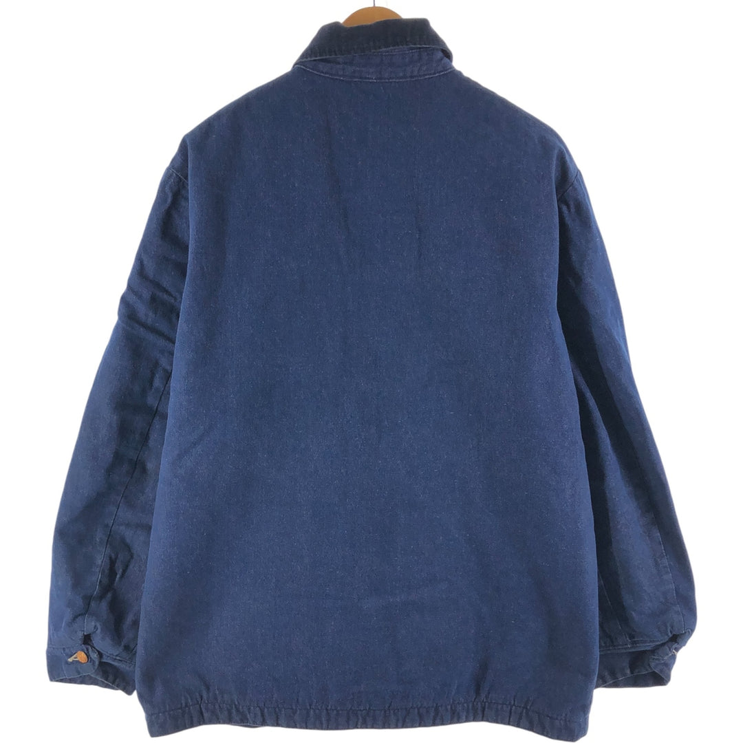 Vintage 70'S Wrangler denim coveralls, men's size L cotton blue type Vintage Second Hand