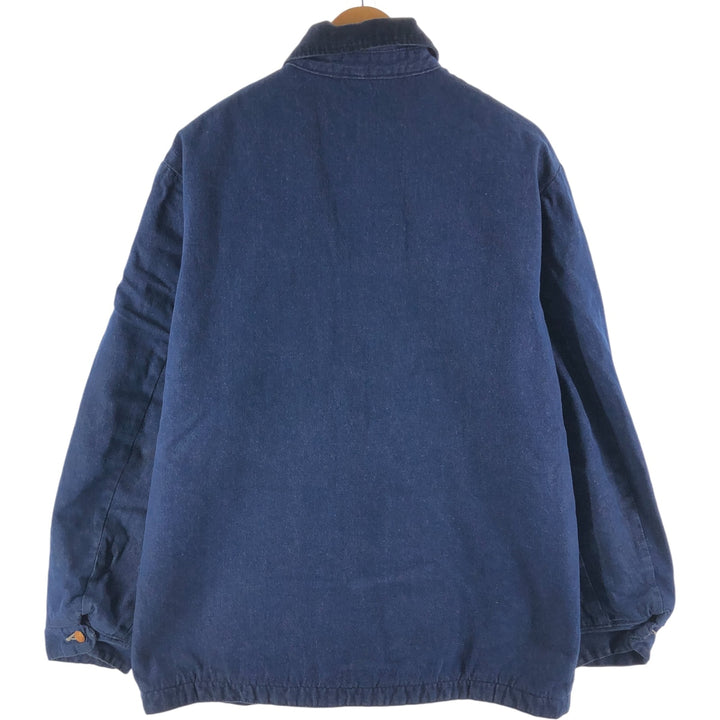 Vintage 70'S Wrangler denim coveralls, men's size L cotton blue type Vintage Second Hand