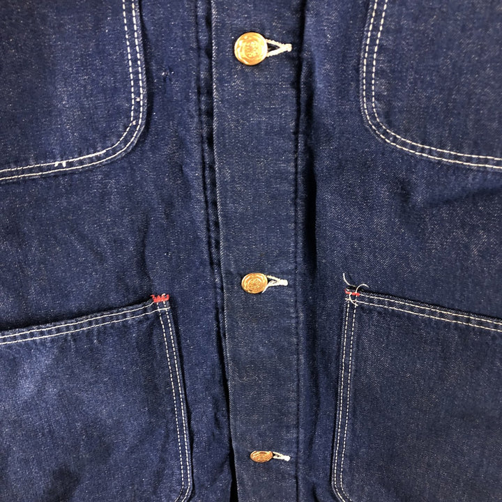 Vintage 70'S Wrangler denim coveralls, men's size L cotton blue type Vintage Second Hand