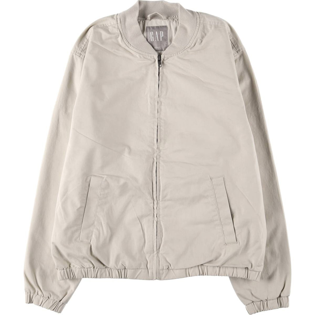 GAP Cotton Blouson, Men's M Size cotton white type Vintage Second Hand
