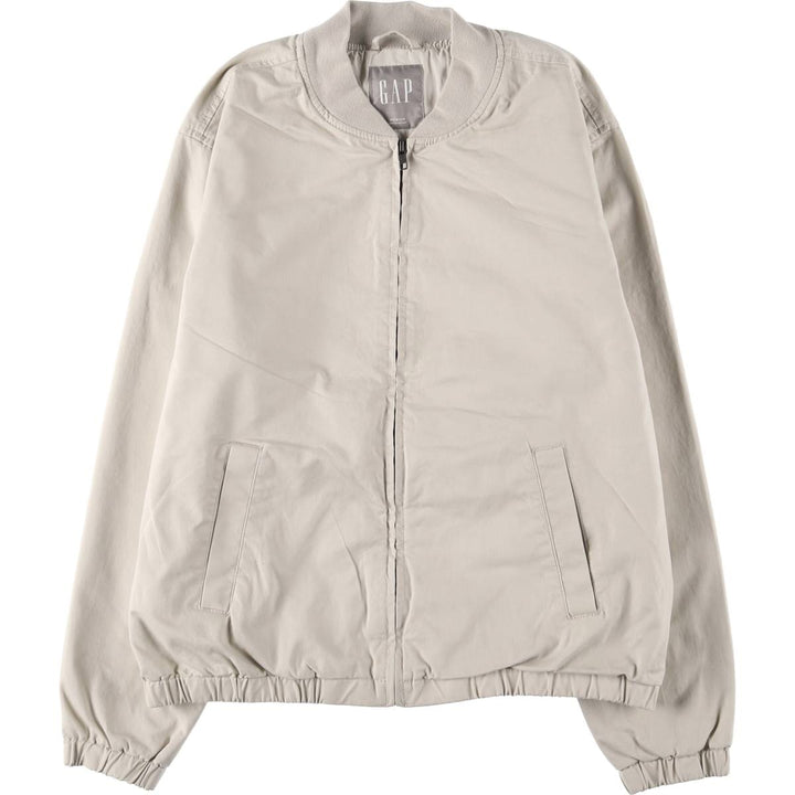 GAP Cotton Blouson, Men's M Size cotton white type Vintage Second Hand