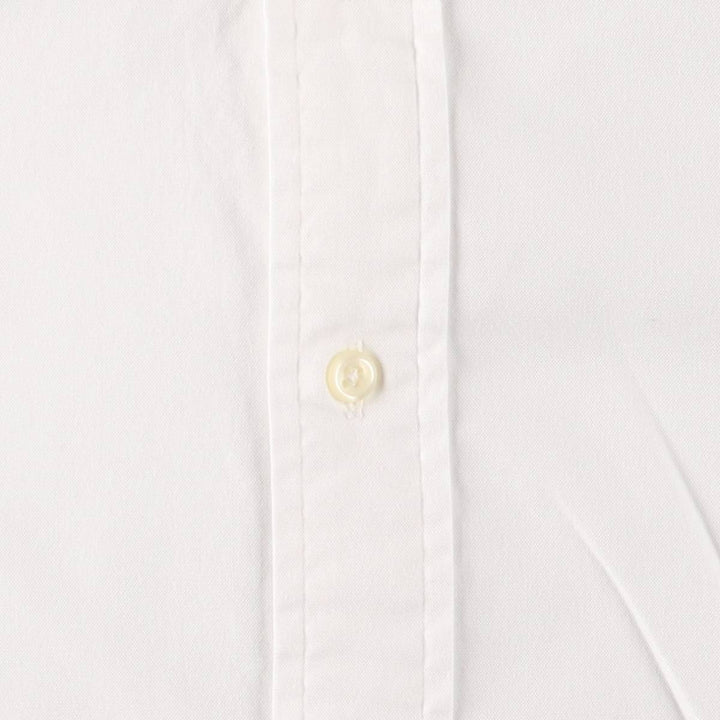 Ralph Lauren YARMOUTH long sleeve button down shirt, men's size L cotton white type Vintage Second Hand