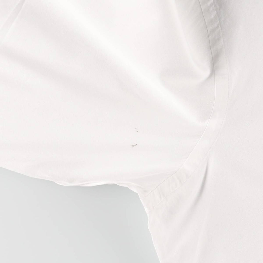 Ralph Lauren YARMOUTH long sleeve button down shirt, men's size L cotton white type Vintage Second Hand