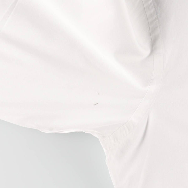 Ralph Lauren YARMOUTH long sleeve button down shirt, men's size L cotton white type Vintage Second Hand
