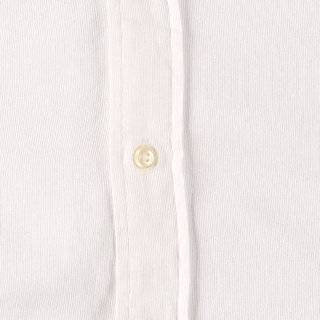 Ralph Lauren YARMOUTH long sleeve button down shirt, men's XL size cotton white type Vintage Second Hand
