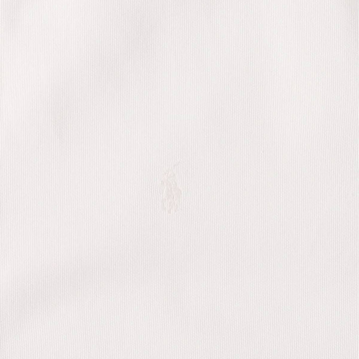 Ralph Lauren YARMOUTH long sleeve button down shirt, men's XL size cotton white type Vintage Second Hand