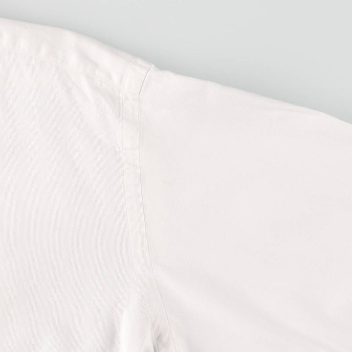 Ralph Lauren YARMOUTH long sleeve button down shirt, men's XL size cotton white type Vintage Second Hand