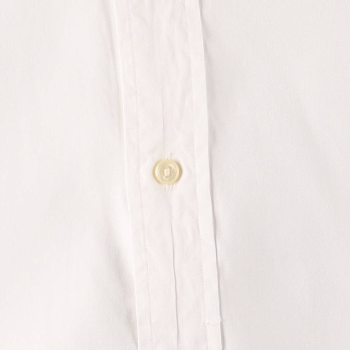 Ralph Lauren YARMOUTH Long Sleeve Button Down Shirt Men's XL Button Down cotton white type Vintage Second Hand