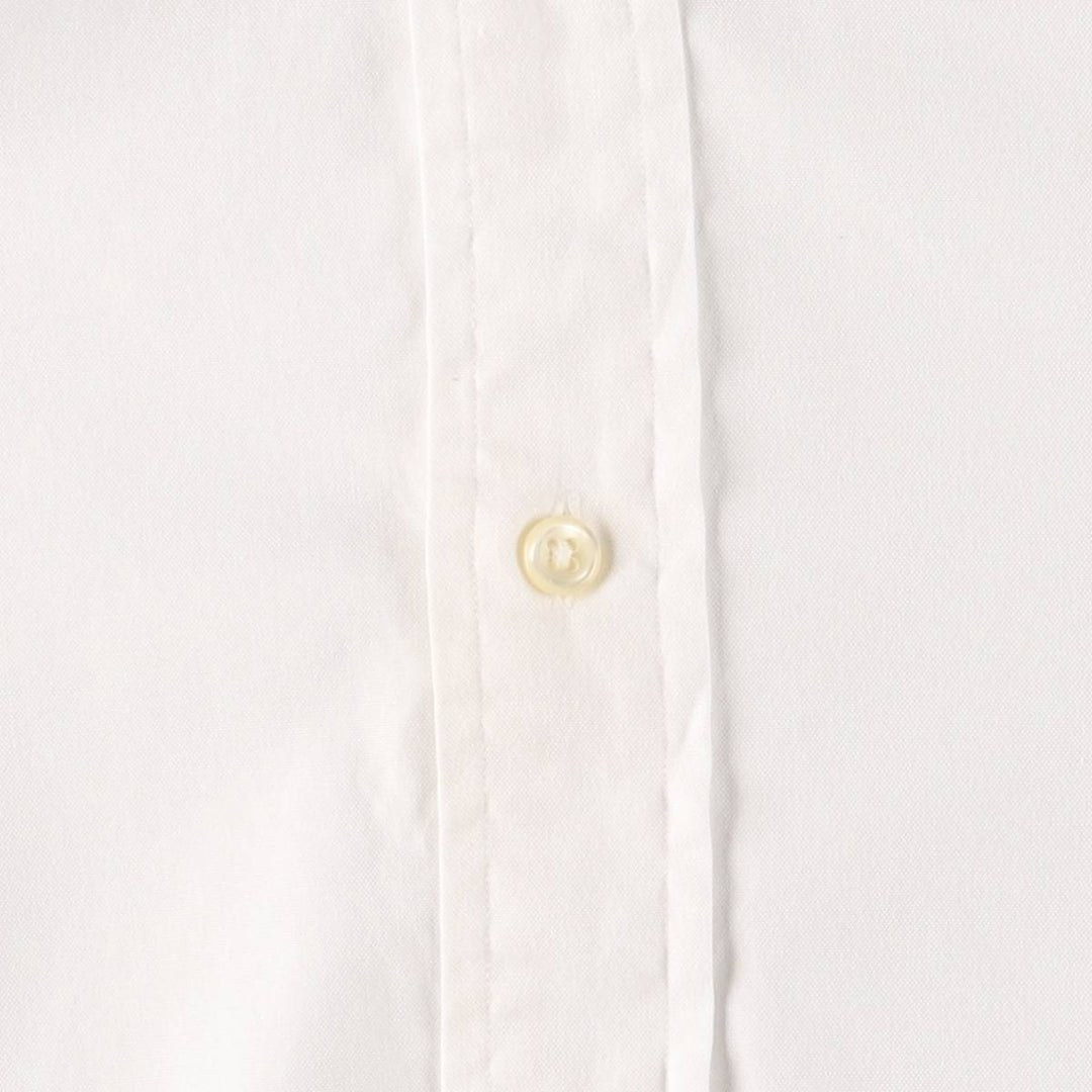 Ralph Lauren Classic Fit Long Sleeve Button Down Shirt Men's XXXL cotton white type Vintage Second Hand