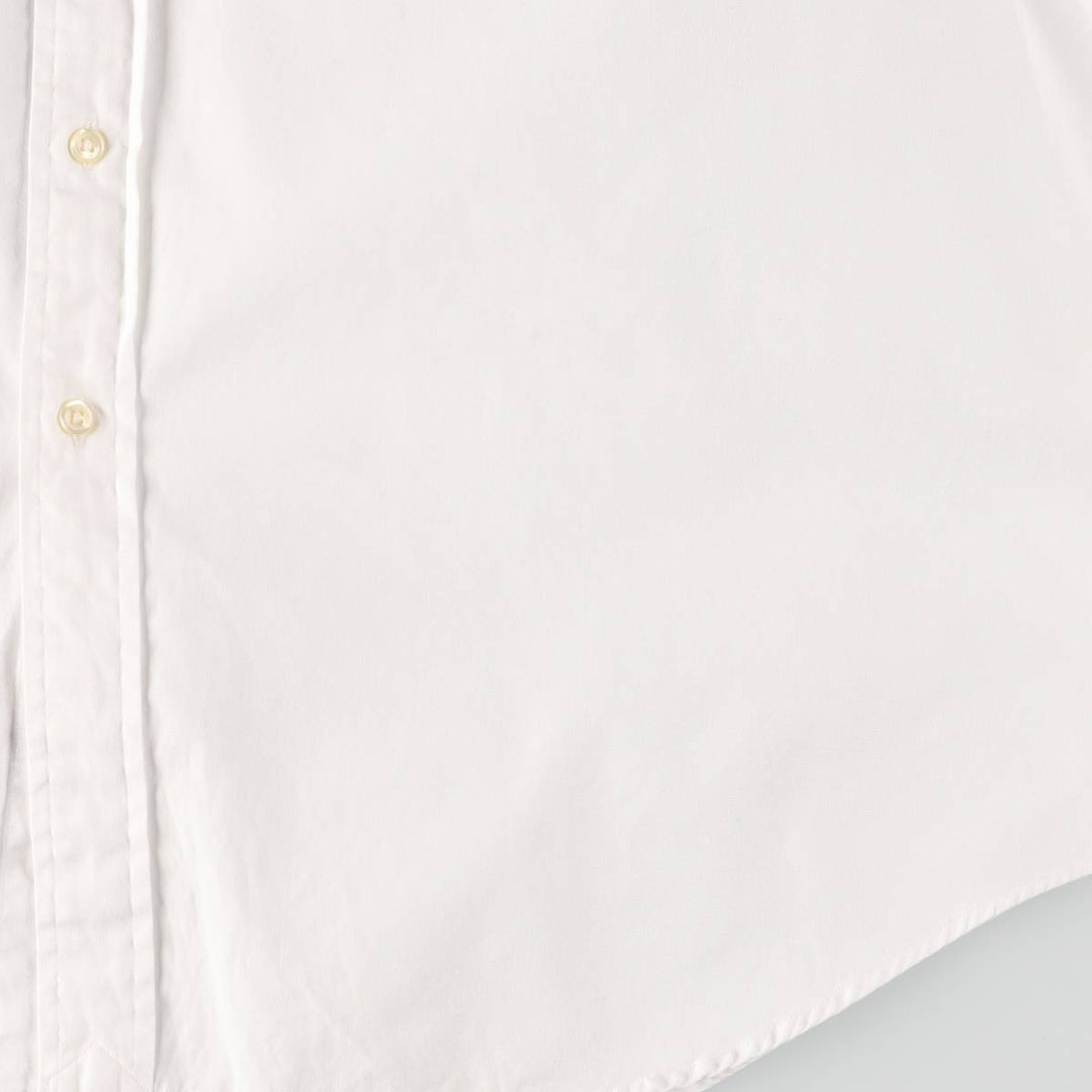 Ralph Lauren Classic Fit Long Sleeve Button Down Shirt Men's XXXL cotton white type Vintage Second Hand
