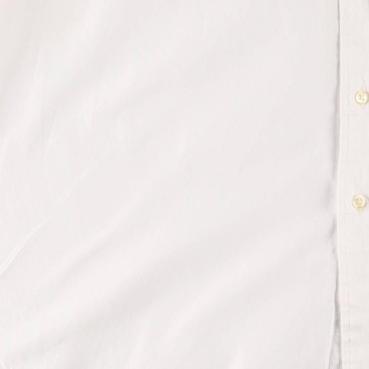 Ralph Lauren Classic Fit Long Sleeve Button Down Shirt Men's XXXL cotton white type Vintage Second Hand
