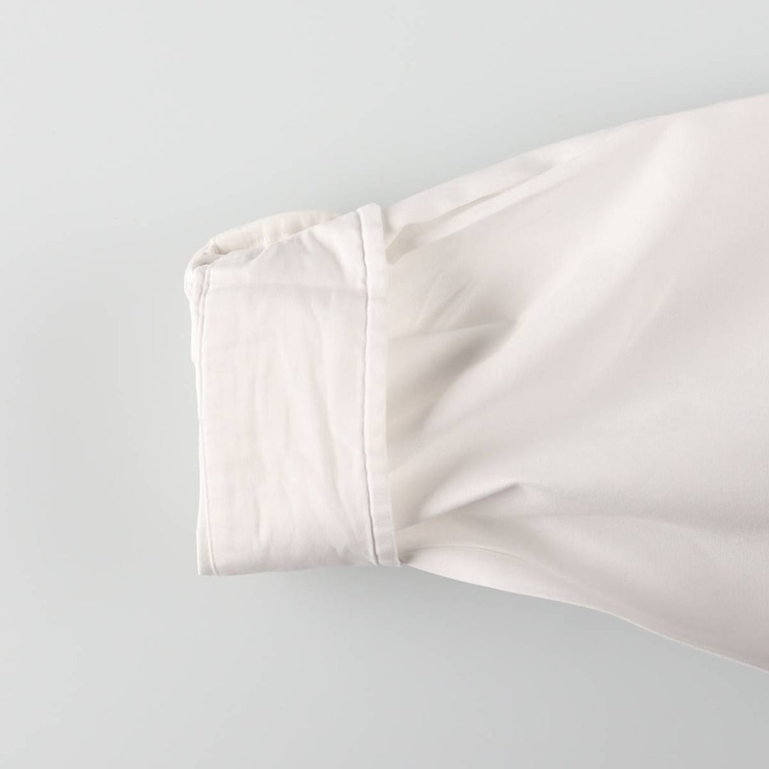 Ralph Lauren YARMOUTH long sleeve button down shirt, men's XL size cotton white type Vintage Second Hand