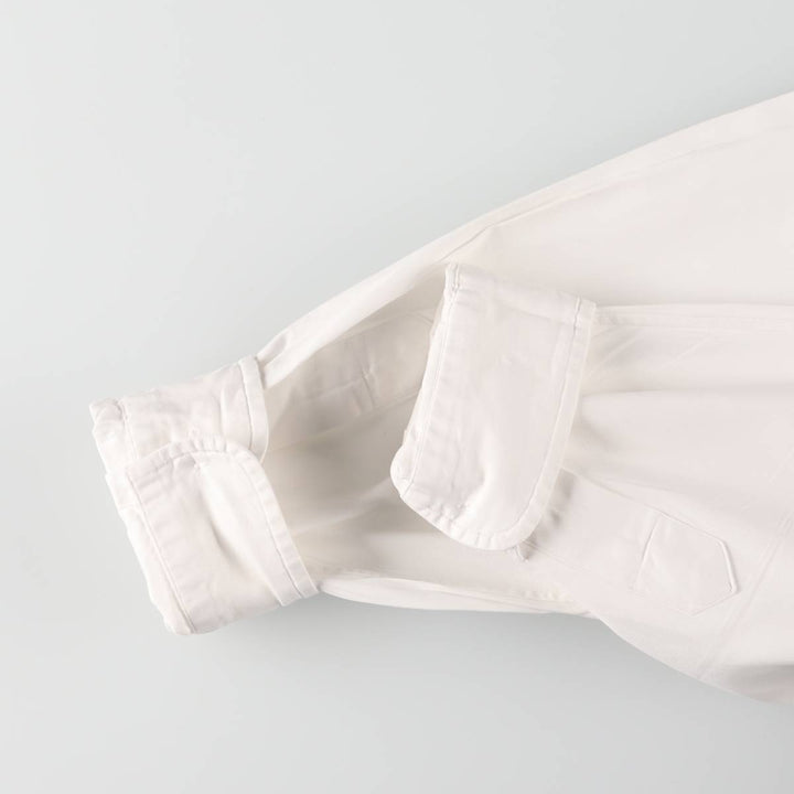 Ralph Lauren YARMOUTH long sleeve button down shirt, men's XL size cotton white type Vintage Second Hand