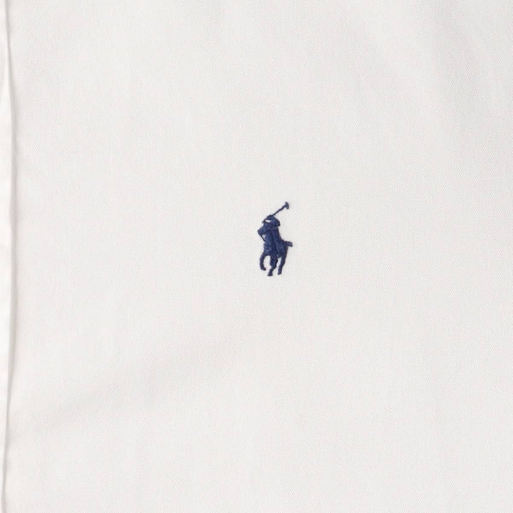 Ralph Lauren CUSTOM FIT long sleeve button down shirt 17 1 cotton white type Vintage Second Hand