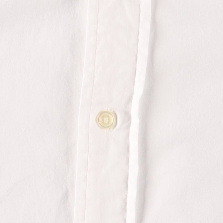 Ralph Lauren Custom Fit Long Sleeve Button Down Shirt Men's XXL cotton white type Vintage Second Hand