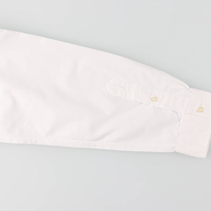 Ralph Lauren Custom Fit Long Sleeve Button Down Shirt Men's XXL cotton white type Vintage Second Hand