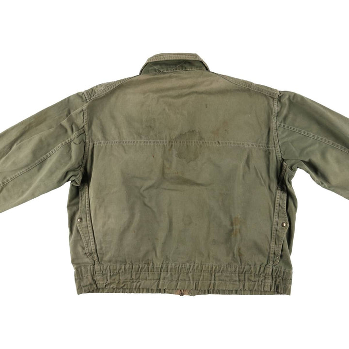 60'S Vintage Hunting Jacket, Men's XL unclear Khaki type sage green Vintage Second Hand
