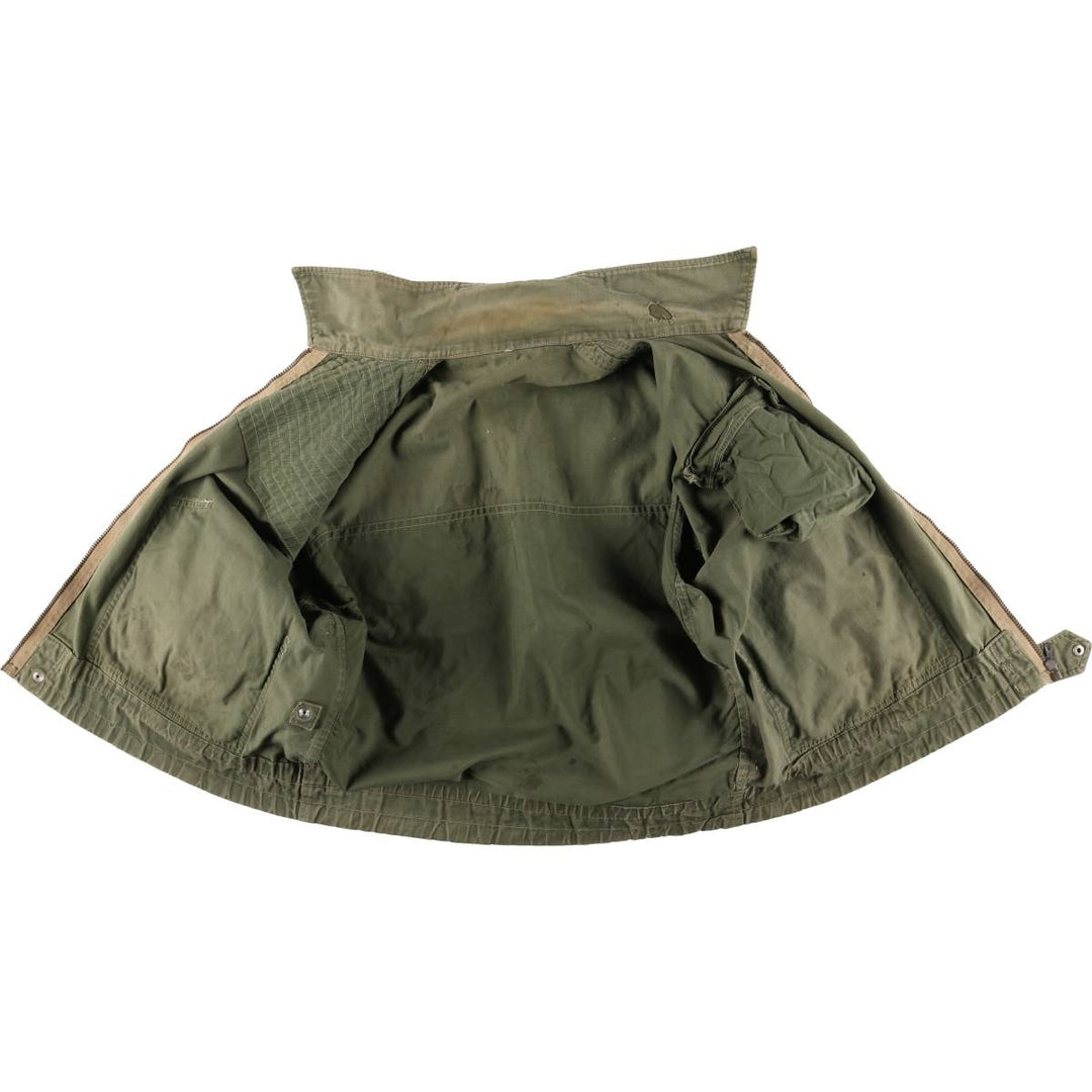 60'S Vintage Hunting Jacket, Men's XL unclear Khaki type sage green Vintage Second Hand