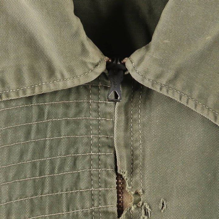 60'S Vintage Hunting Jacket, Men's XL unclear Khaki type sage green Vintage Second Hand