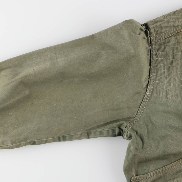 60'S Vintage Hunting Jacket, Men's XL unclear Khaki type sage green Vintage Second Hand
