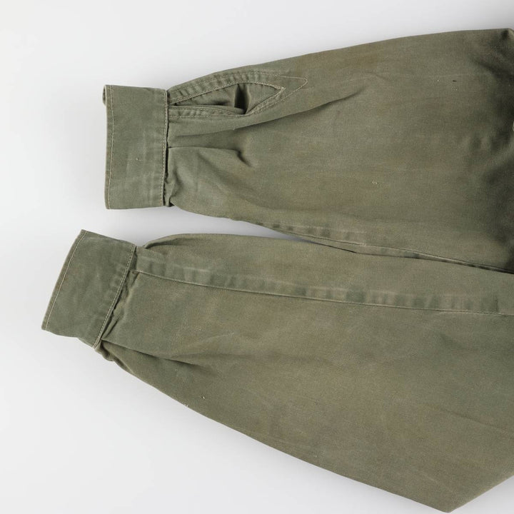 60'S Vintage Hunting Jacket, Men's XL unclear Khaki type sage green Vintage Second Hand