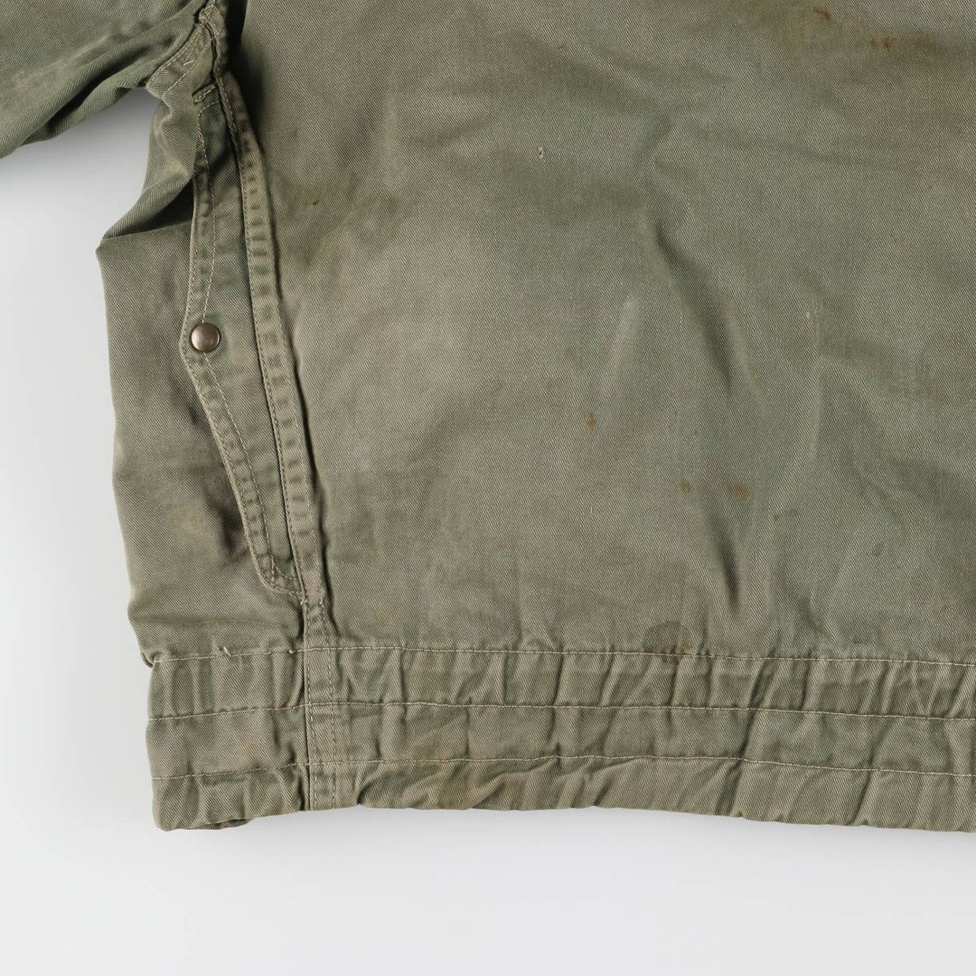 60'S Vintage Hunting Jacket, Men's XL unclear Khaki type sage green Vintage Second Hand