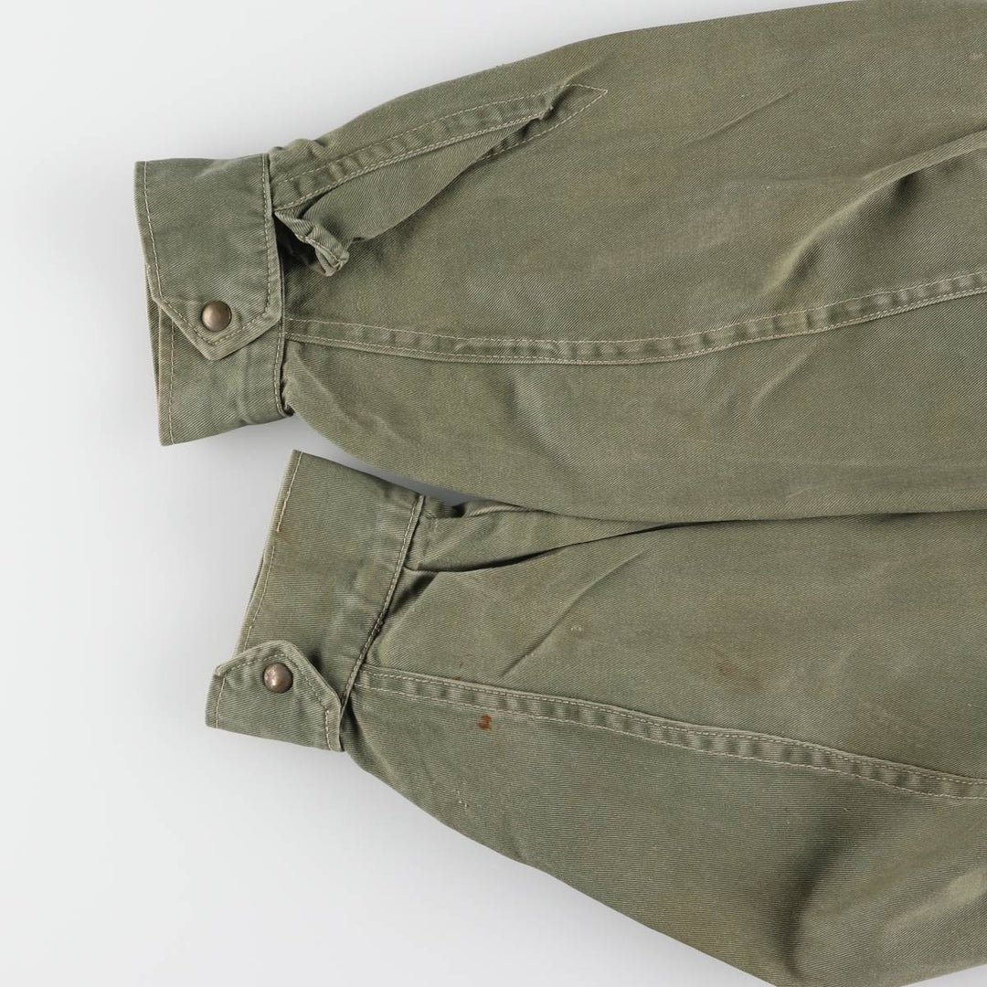 60'S Vintage Hunting Jacket, Men's XL unclear Khaki type sage green Vintage Second Hand