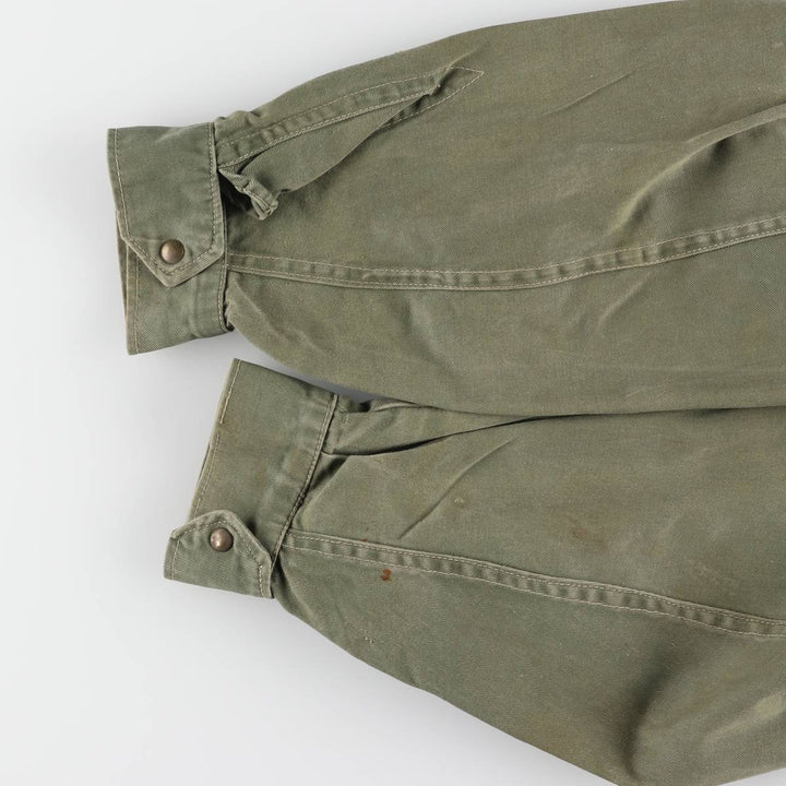60'S Vintage Hunting Jacket, Men's XL unclear Khaki type sage green Vintage Second Hand