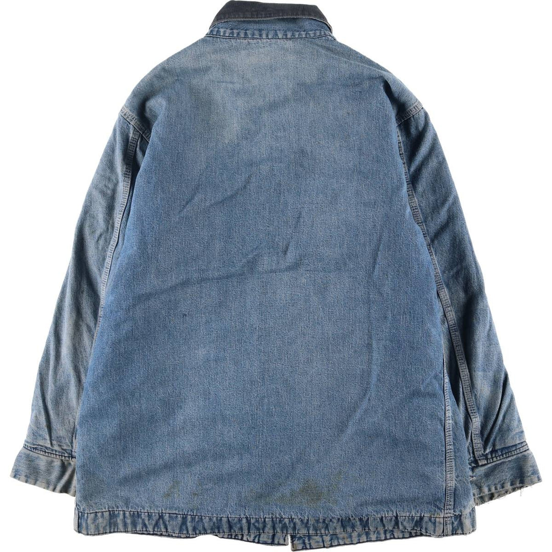 70'S Sears WORK LEISURE denim coveralls, men's XL size, vintage unknown blue type Vintage Second Hand