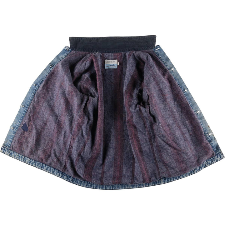 70'S Sears WORK LEISURE denim coveralls, men's XL size, vintage unknown blue type Vintage Second Hand