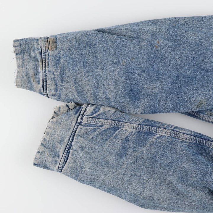 70'S Sears WORK LEISURE denim coveralls, men's XL size, vintage unknown blue type Vintage Second Hand