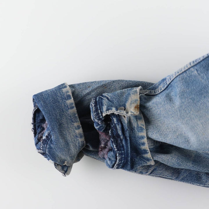 70'S Sears WORK LEISURE denim coveralls, men's XL size, vintage unknown blue type Vintage Second Hand