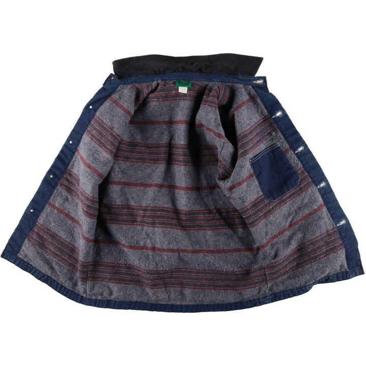 90'S Wrangler WORK WEAR Bat Dye Denim Coveralls Men's XL Vintage unclear blue type Vintage Second Hand