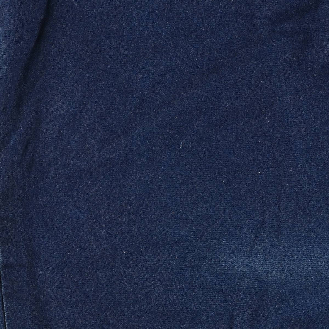 90'S Wrangler WORK WEAR Bat Dye Denim Coveralls Men's XL Vintage unclear blue type Vintage Second Hand
