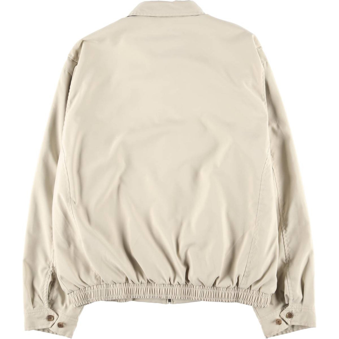 90'S Ralph Lauren POLO GOLF Swing Top Sports Jacket Men's L Size Vintage polyester Beige type Vintage Second Hand