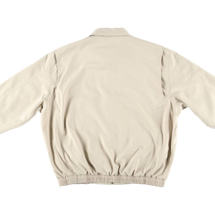 90'S Ralph Lauren POLO GOLF Swing Top Sports Jacket Men's L Size Vintage polyester Beige type Vintage Second Hand